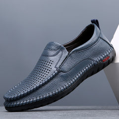 Breathable Men Shoes Summer Slip On Loafers Men Casual Flats Shoes
