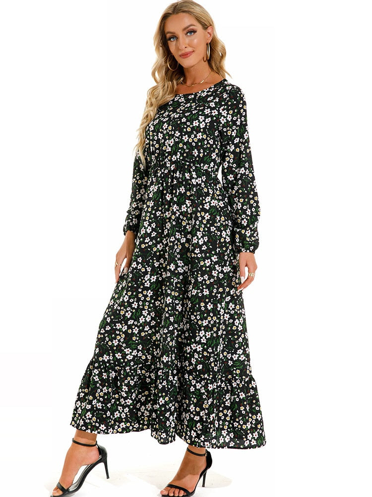 Floral Maxi Dresses For Women Summer Dress