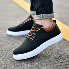 Mens Casual shoes Lightweight sneakers Breathable flat Footwear