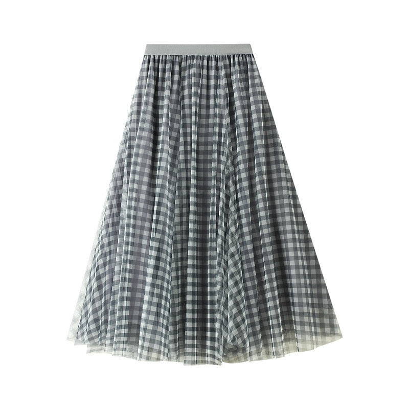 Style Geometric Print Y2K Skirt