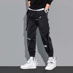 Men's Cargo Pants Hip Hop Multi-pocket Trousers Sweatpants Casual