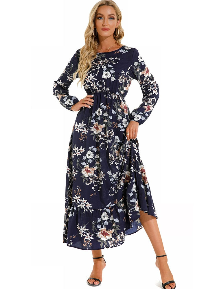 Floral Maxi Dresses For Women Summer Dress