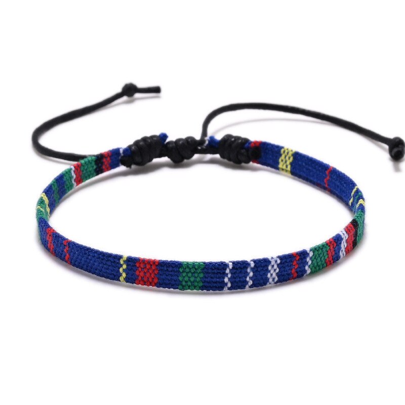 Anklets for Men And Women Braided Rainbow Foot