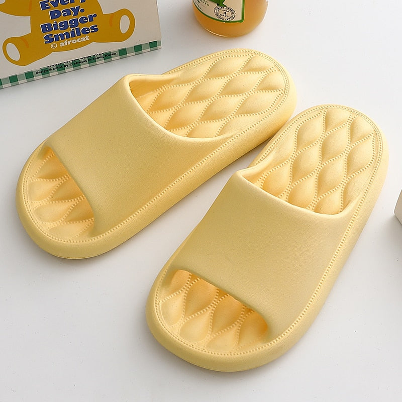 Beach Men Slippers Soft Massage Non-slip Sole Slipper Sandals Flip Flops