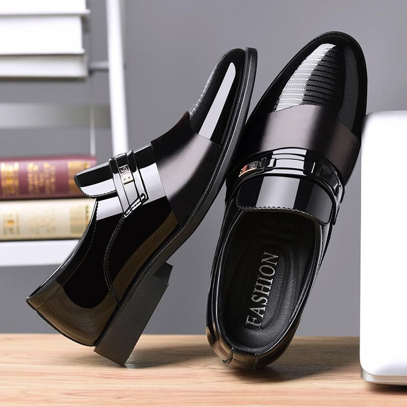 Business Dress Men Shoes Formal Slip On Footwear Shoes Men Loafers