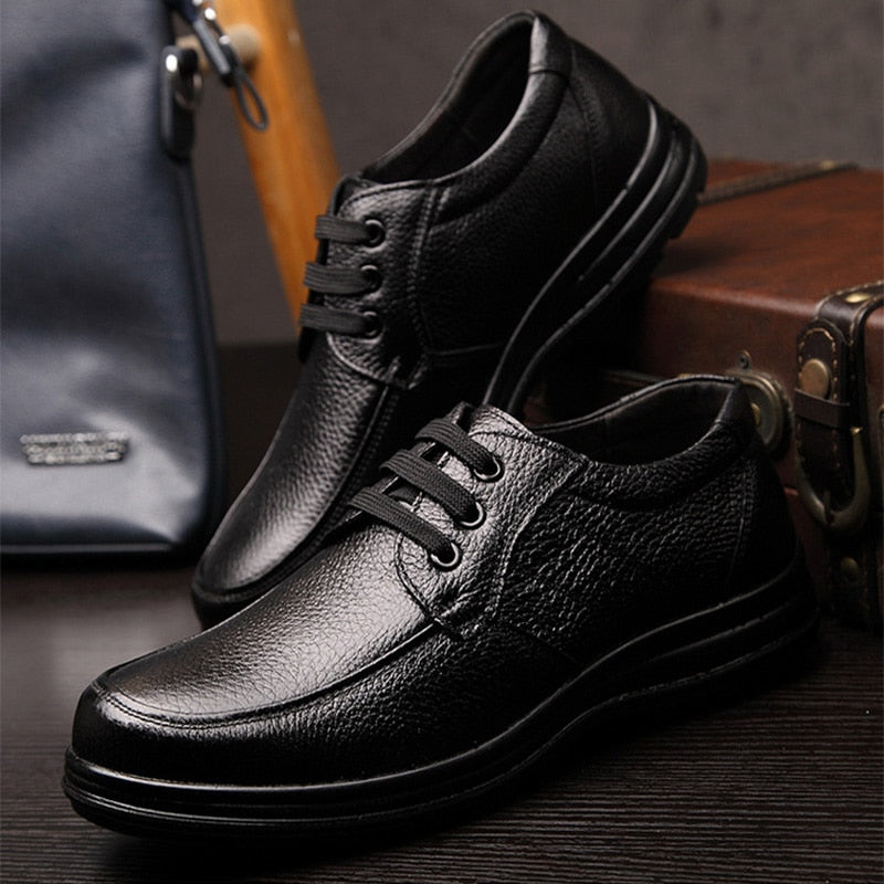 Shoes Men Flats Casual Shoes Soft Comfortable Lace up