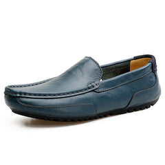 Men Casual Shoes Loafers Hollow Out Breathable Slip on Driving Shoes