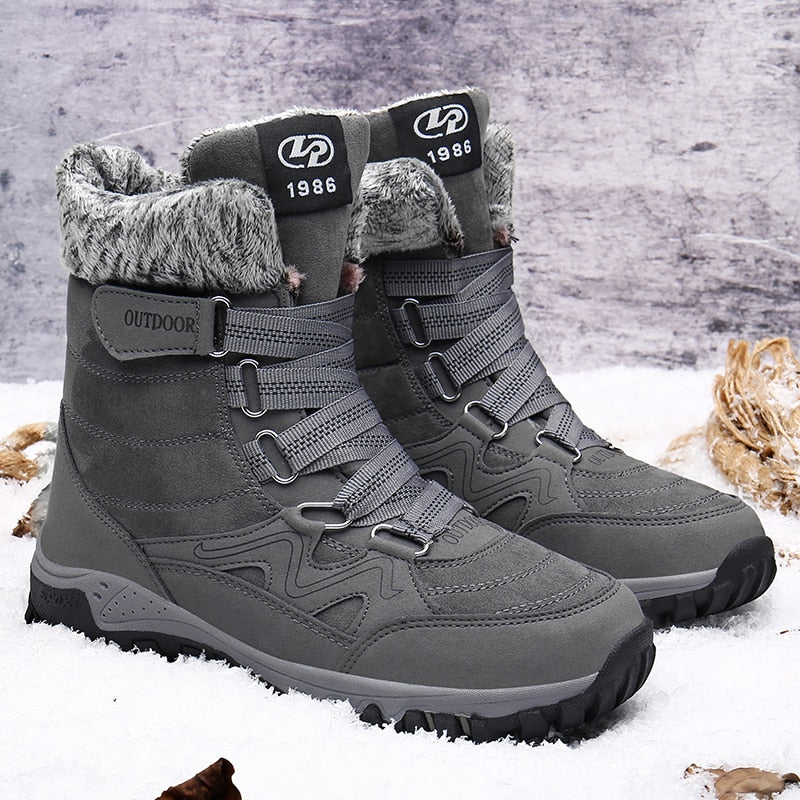 Winter Men Snow Boots Warm Ankle Boots Waterproof Boots Non-Slip Boots