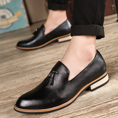 Men Casual Driving Designer Loafers Dress Shoes tassel