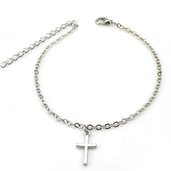 Bohemia Cross Pendant Ankle Bracelet Fashion Foot Jewelry