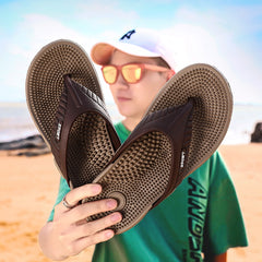 Beach Flip-flops Men Slippers Massage Comfortable Flip Flops Footwear