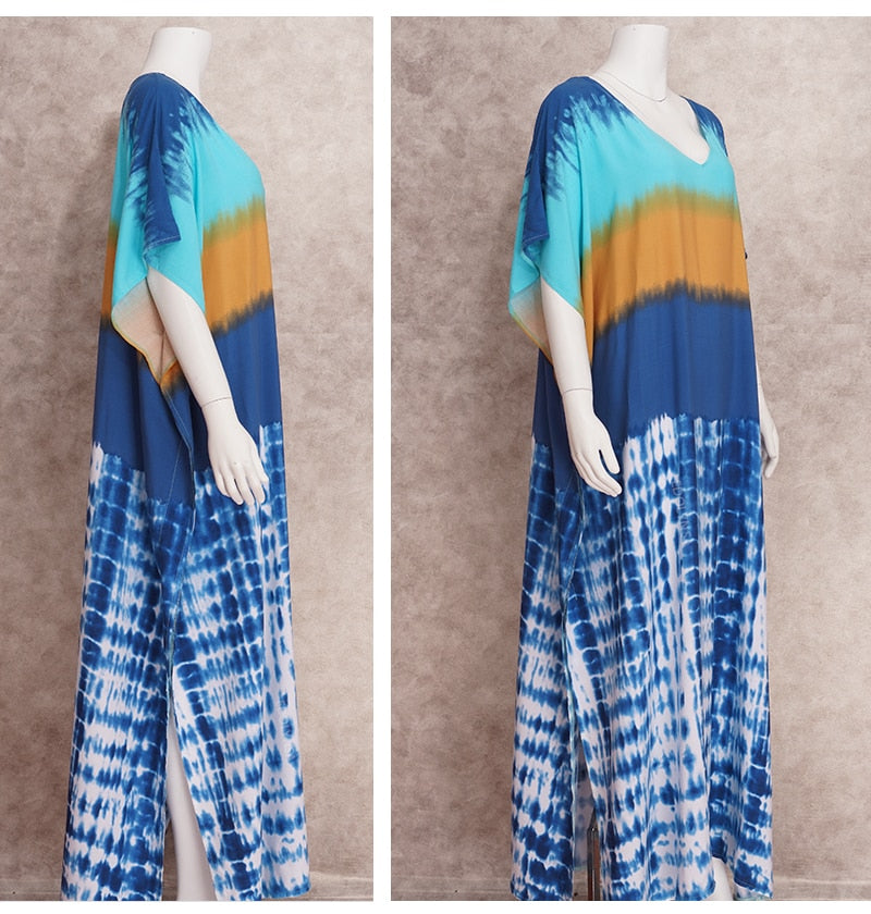 Long Beach Dress Cover-Ups  Beach Sarongs