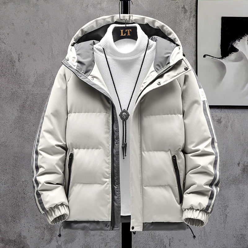 Men Thick Jacket Coat Fashion Casual Outwear Winter Jackets