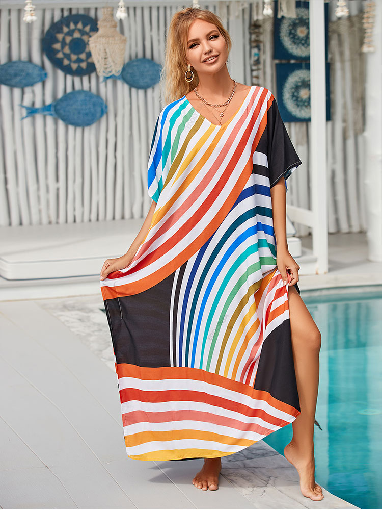 Long Beach Dress Cover-Ups  Beach Sarongs