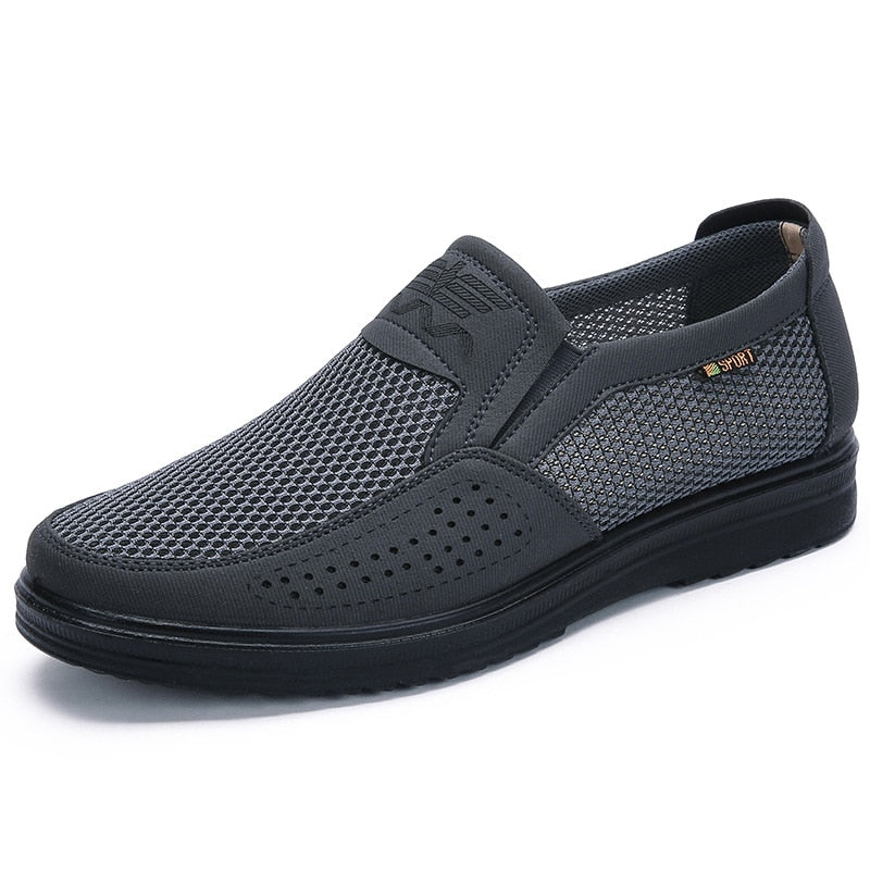 Comfortable Casual Shoes Breathable Mesh Men Non-slip Lightweight Sneakers