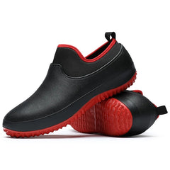 Men Shoes Breathable Non-slip Waterproof Shoes Casual Flat Shoes Rain Boots