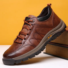 Shoes Lace Up Non-slip Hard-Wearing Outdoor Work Simple Casual Shoes