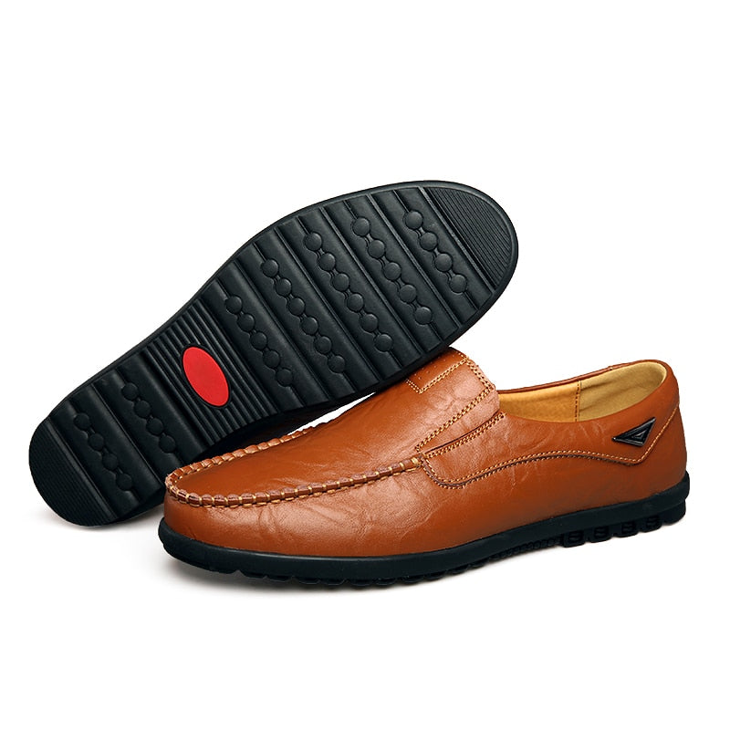 Men Casual Shoes Loafers Breathable Slip on Driving Shoes