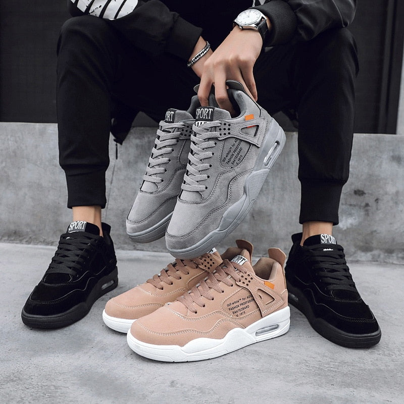 Shoes Comfortable Lace-Up Shoes Men Casual Shoes Sneakers