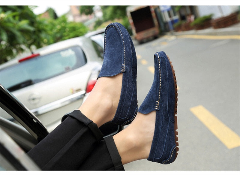 Loafers Luxury Casual Shoes Men Boat Shoes Handmade Driving Shoes