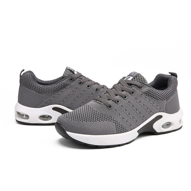 Shoes Light Breathable Air Cushion Shoes Men Outdoor Sport Sneakers Lace-up